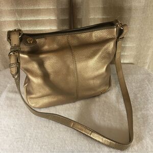 𝅺THE Sak Vintage gold shoulder bag